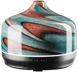 Porseme 500-ml Glass Essential Oil Diffuser — Teal Green