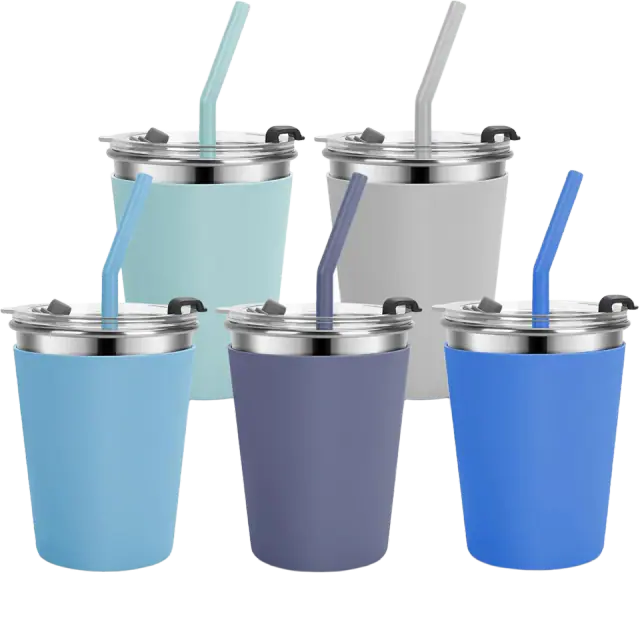 Vermida Stainless Steel Toddler Straw Cup