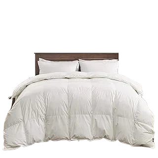 Oaken-Cat Feather/Down Fiber Comforter — Organic Cotton Twin