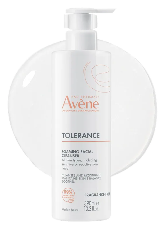 Avène Tolerance Foaming Facial Cleanser