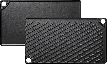 EWFEN Reversible Pre-Seasoned Cast Iron Grill and Griddle