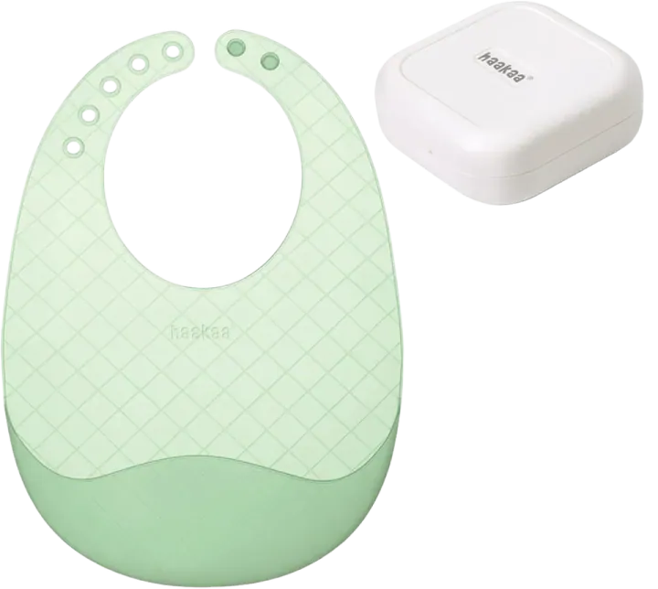 haakaa Lightweight Silicone Pocket Bib
