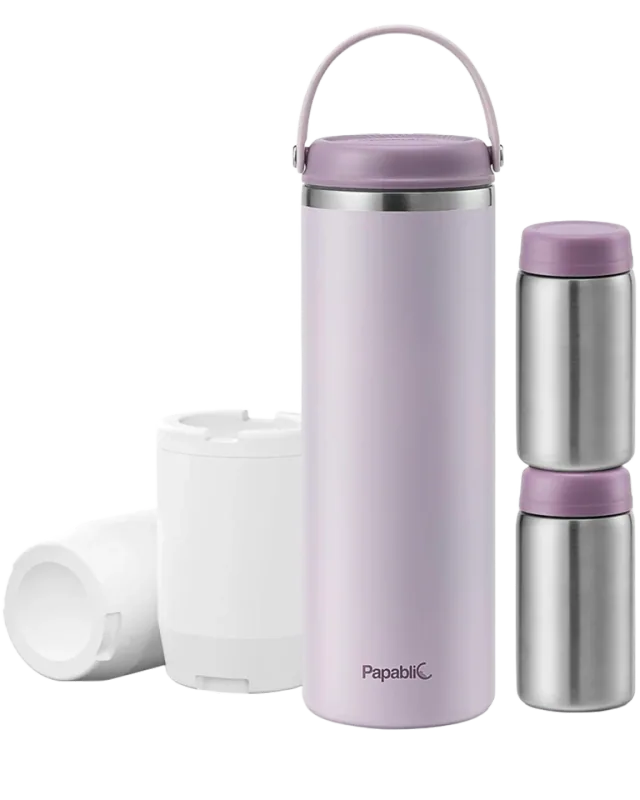 Papablic Stainless Steel Breastmilk Storage Bottle