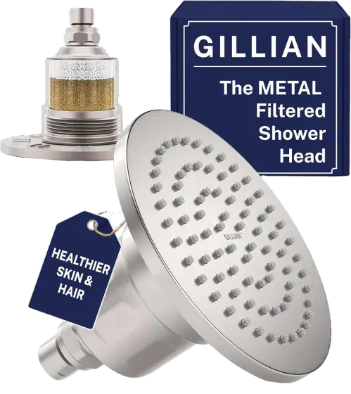Gillian KDF 55 Filtered Shower Head - Brushed Nickel