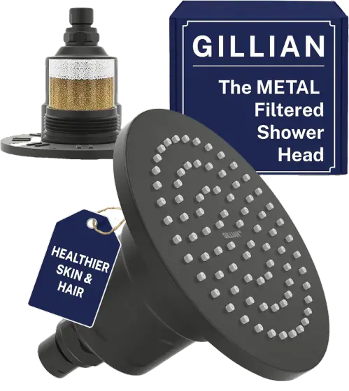 Gillian KDF 55 Filtered Shower Head - Matte Black