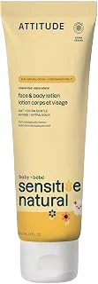ATTITUDE Baby Lotion, Sensitive Skin with Oat