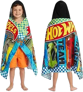 Get Trend Hot Wheels Cotton Hooded Towel