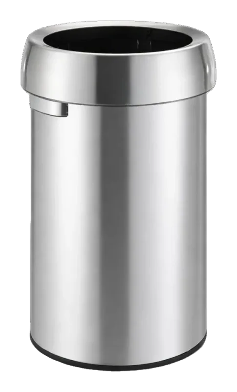 Home Zone Living 16-Gallon Open-Top Trash Can