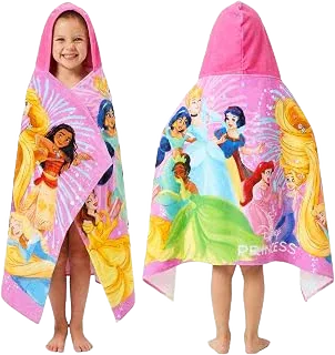 Get Trend Disney Princess Cotton Hooded Bath Towel