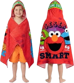 Get Trend Sesame Street Cotton Hooded Towel