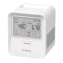 X-Sense XR0B-SR Radon Detector with Sound and Light Alerts