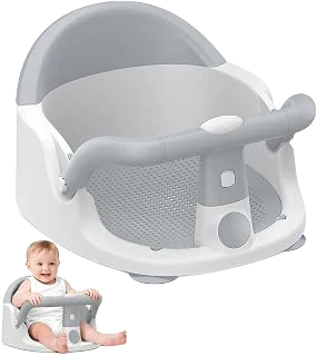 NATGOVOD Baby Bath Seat with Suction Cups — 6 Months+