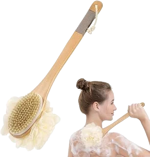 DEBETOOL Shower Loofah with Handle