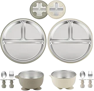 PandaEar 8PCS Baby Feeding Set