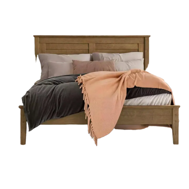 Greenport Solid Wood Platform Bed, Queen Size