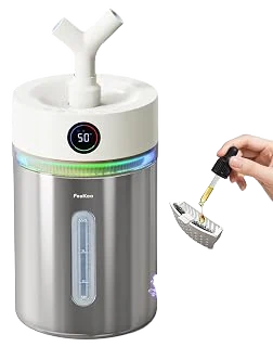Feekaa 4-L Stainless Steel Cool-Mist Humidifier with Diffuser