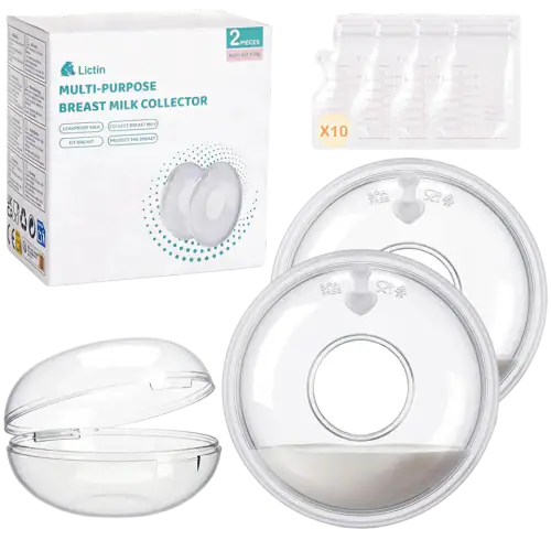 Lictin Silicone Breast Milk Collector Shells