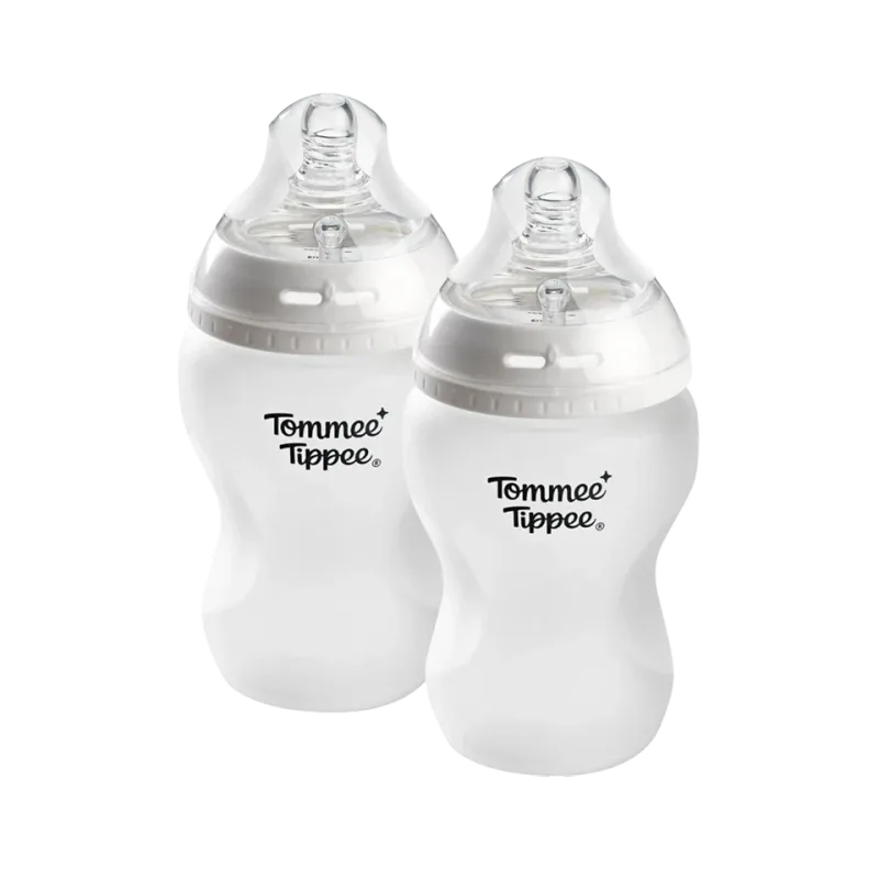 Tommee Tippee Silicone-Coated Glass Baby Bottle