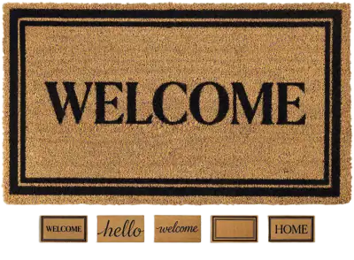 Kelarea Coir Doormat — 17 × 30 in