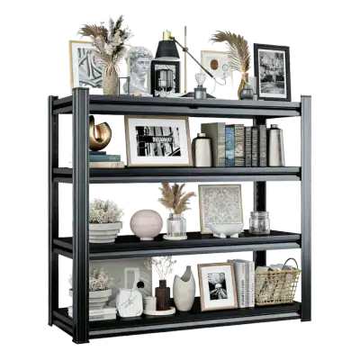 KILISTEELS 4-Tier Steel Bookshelf