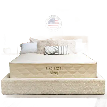 COTTON SLEEP 11-Inch Organic Hybrid Mattress — Medium Twin XL
