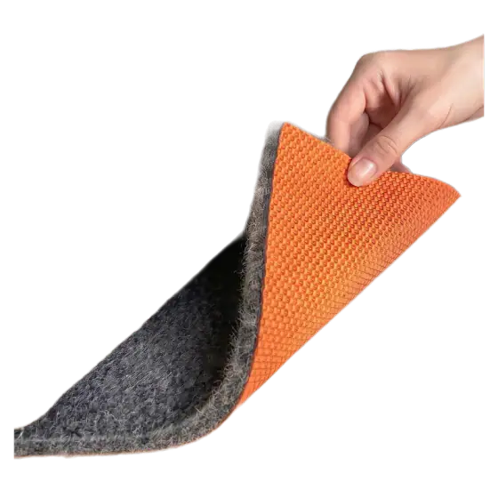 Felt and Natural Rubber Non-Slip Rug Pad