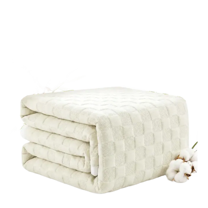 RestTwill Organic Cotton Waterproof Mattress Protector — Full