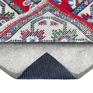 RUGPADUSA Eco-Complete 1/2-Inch Felt and Rubber Rug Pad — 9 x 12 ft