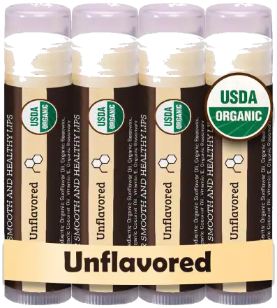 Earth's Daughter Organic Unscented Lip Balm
