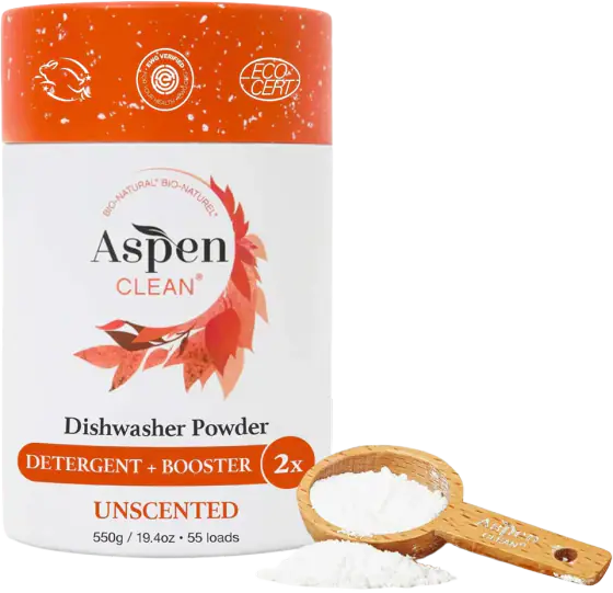 AspenClean Unscented Dishwasher Detergent Powder
