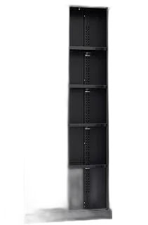 INTERGREAT 72-Inch Metal Storage Cabinet — Black