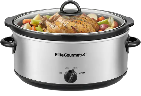 Elite Gourmet MST710 7-Quart Slow Cooker