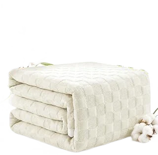 RestTwill Organic Cotton Waffle Mattress Protector — Twin