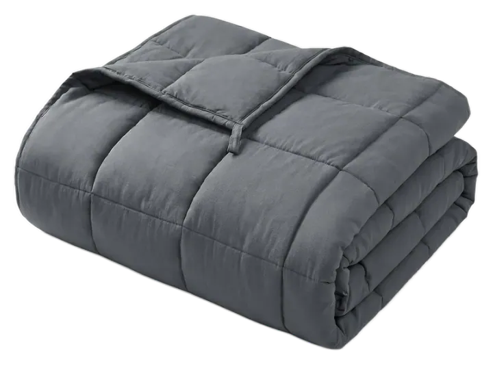 Deconovo Cotton Weighted Blanket, 60 x 80 in, 15 lb