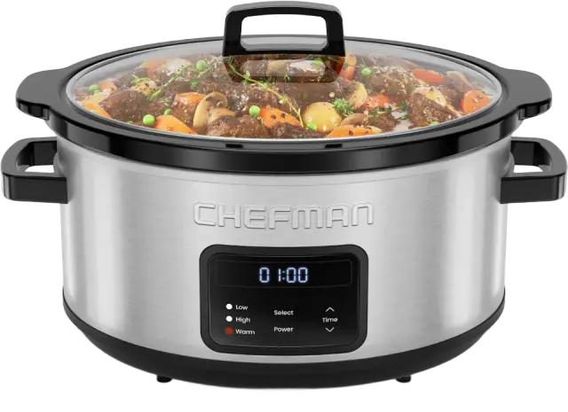 Chefman 7-Quart Programmable Slow Cooker