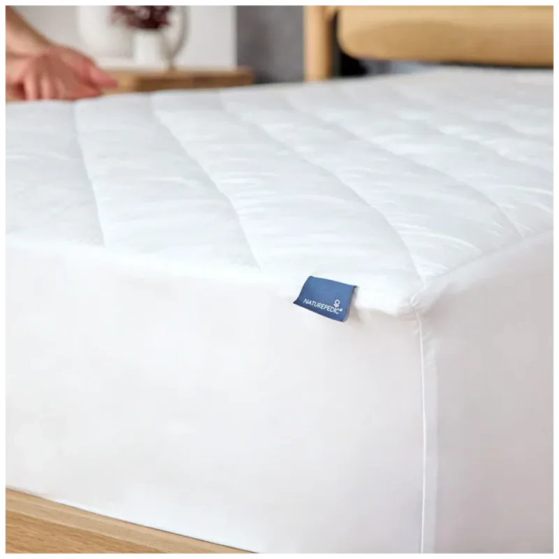 Naturepedic Organic Quilted Mattress Protector Pad - Twin