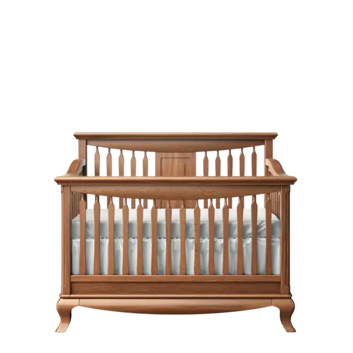 Romina Furniture Antonio Convertible Crib / Open Back - Bruno Antico