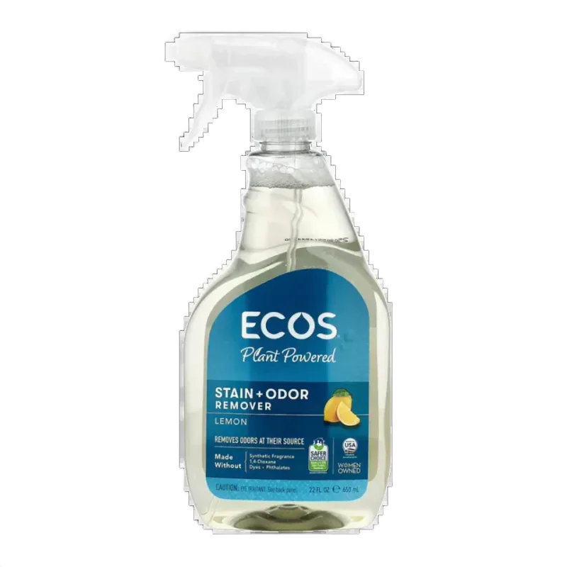 ECOS Stain & Odor Remover, Lemon, 22 Fl Oz