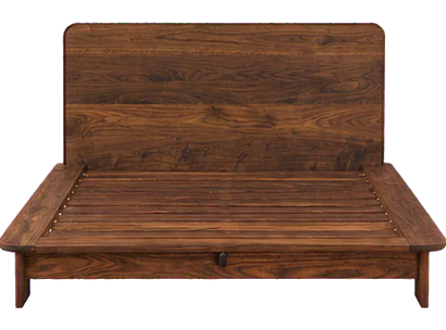 Avocado Marin Solid Wood Bed Frame