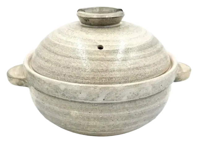 Nagatani-en Kamado-san Simply Donabe Edition — Ceramic Rice Pot (3 Rice Cups)