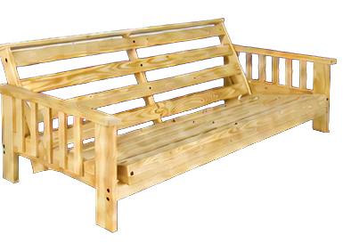 Room Doctor Solid Wood Futon Frame, KD Style