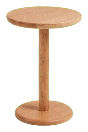 Another Country Pedestal Side Table One — Solid Oak
