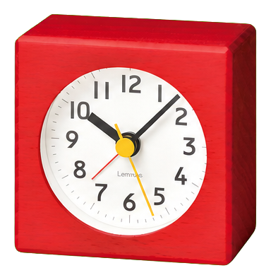 Lemnos Farbe Beech Alarm Clock