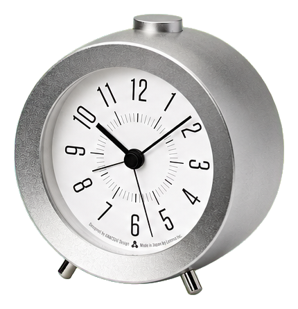 Lemnos JIJI Aluminum Alarm Clock