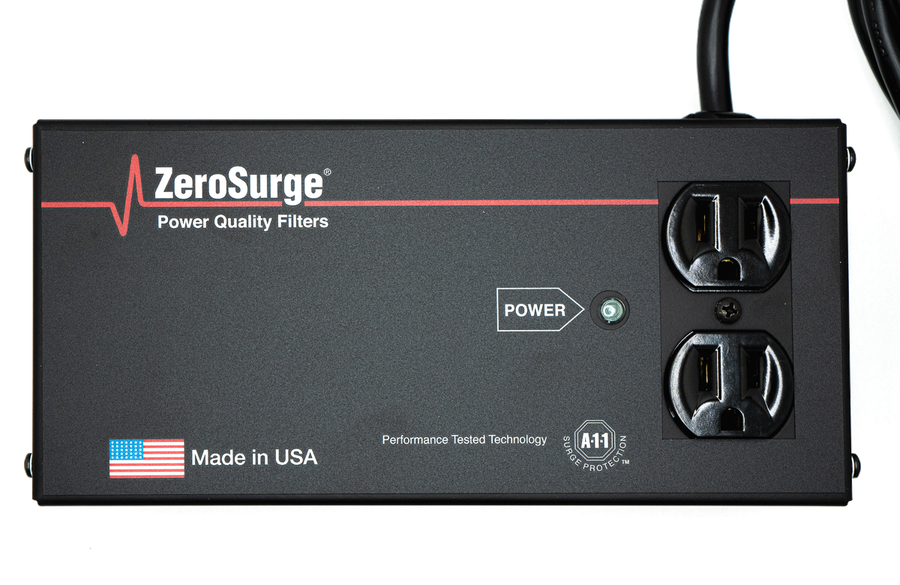ZeroSurge 2R15W 2-Outlet 15-Amp Series-Mode Surge Protector