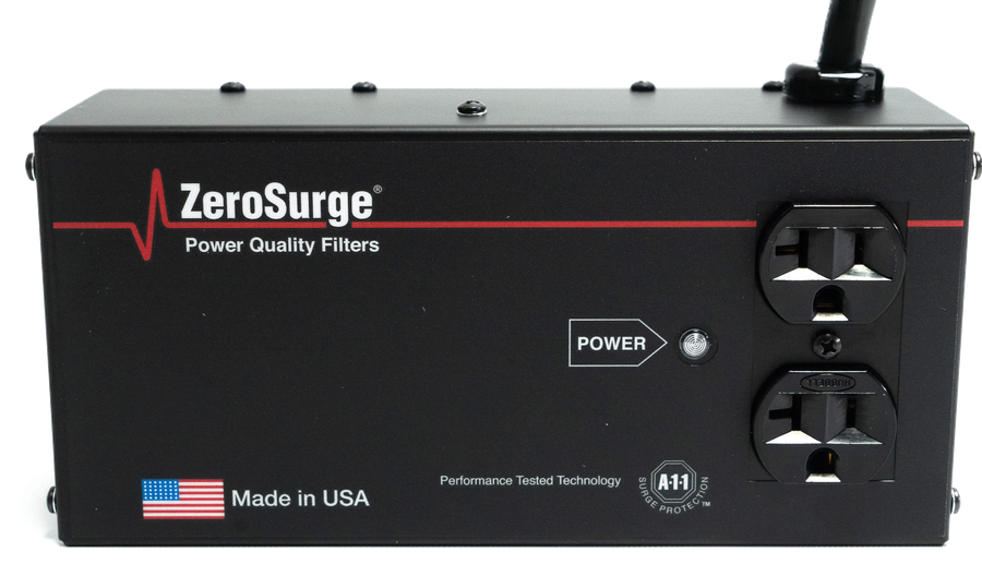 ZeroSurge 2R20W 2-Outlet 20-Amp Series-Mode Surge Protector