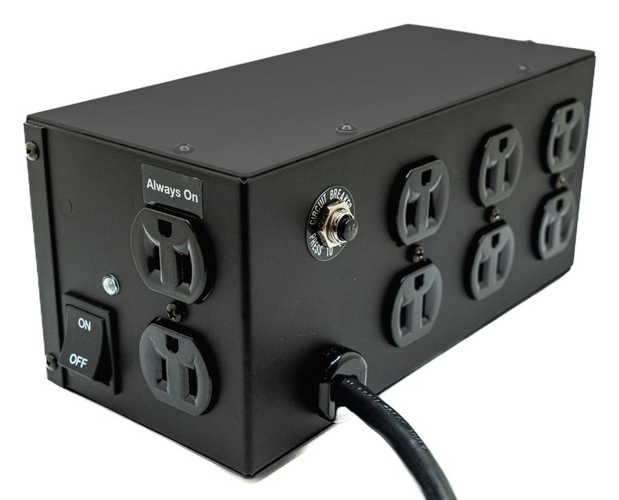 ZeroSurge 8R15W 8-Outlet 15-Amp Series-Mode Surge Protector