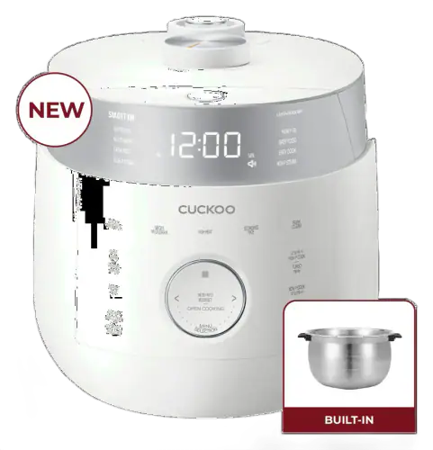 Cuckoo CRP-LHTAR0609FW 6-Cup Full Stainless Rice Cooker