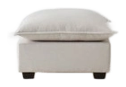 The Futon Shop Natural Modular Ottoman, 30 x 30 in