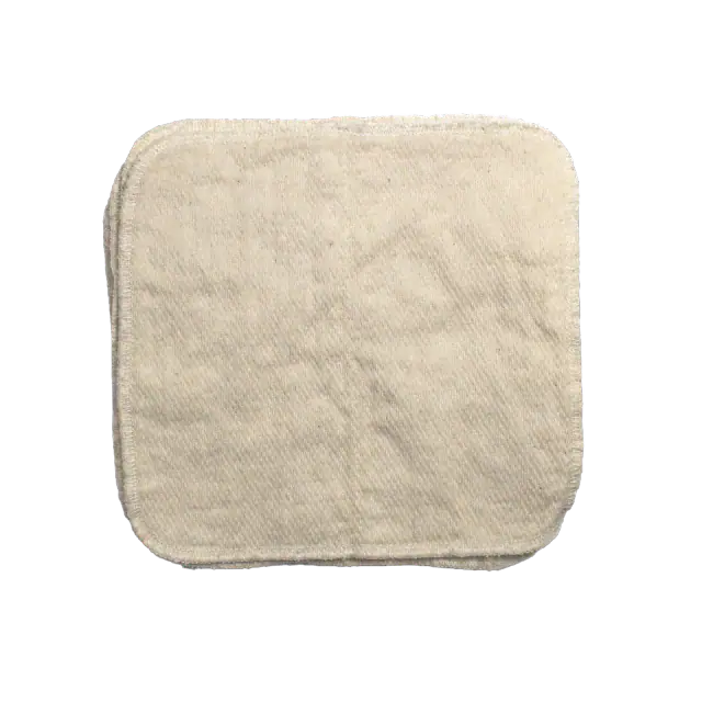 Cloth-eez Birdseye Natural Unbleached Baby Wipes, 12-Pack